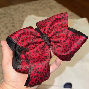 6 inch Boutique Hair Bow with elastic headband
